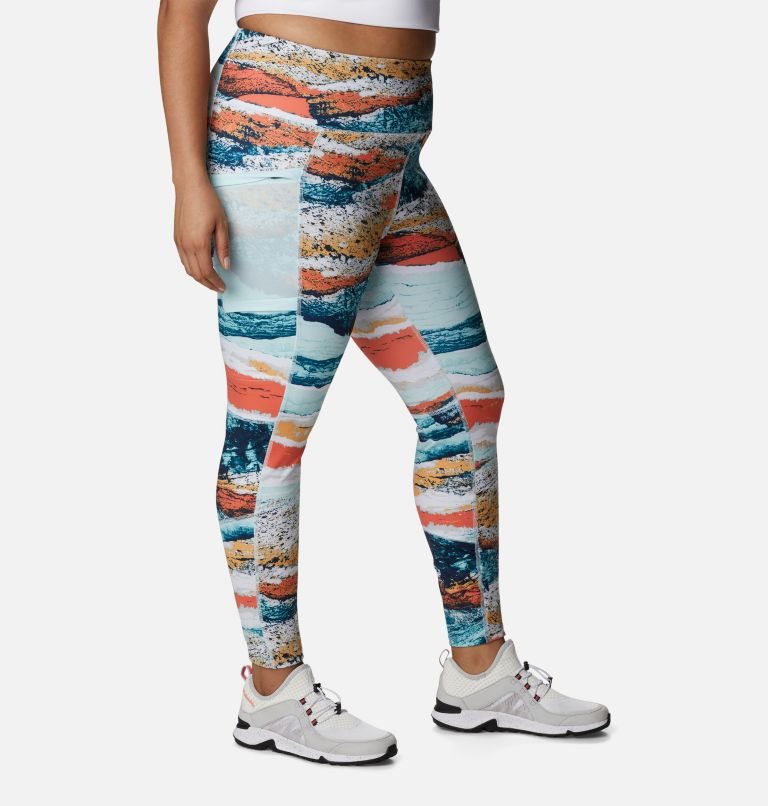 Women's Columbia Windgates II Leggings Multicolor | Plus Size CA-L6581